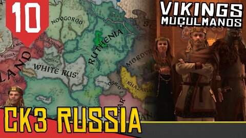 Gerenciamento de Filhos - CK3 3 Vikings Muçulmanos #10 [Gameplay Português PT-BR]