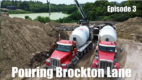Building Brockton Lane - Episode 3 - Pouring the Foundation