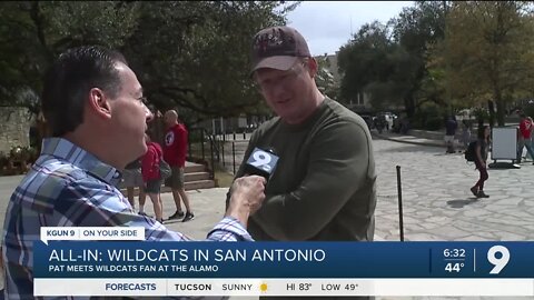 Wildcats fans flocking to San Antonio River Walk