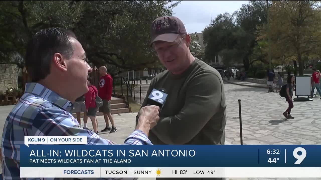 Wildcats fans flocking to San Antonio River Walk