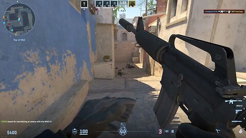 CS 2 Mirage Showdown: Conquering Hard Bots in Team Battle