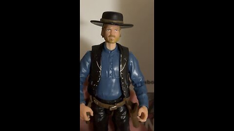 Clay is so excited about our new action figure!