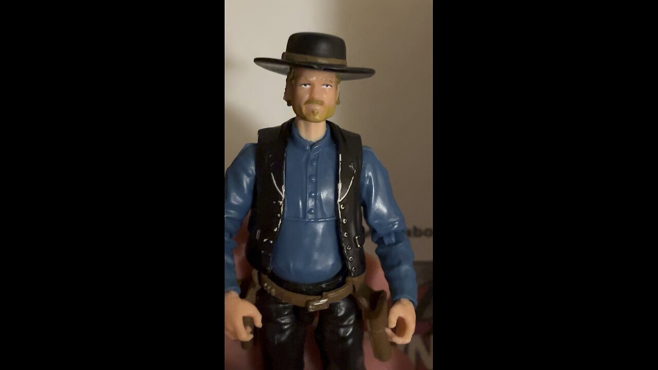 Clay is so excited about our new action figure!