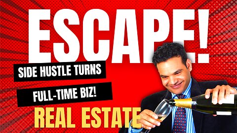 Escape the 9-5 | How to Start a Profitable Real Estate Investing Business While Working Full Time