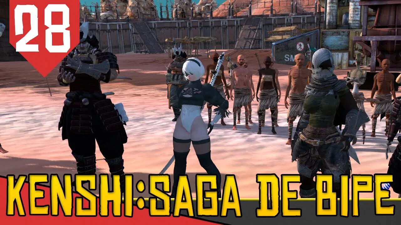 Salvando os Estagiários Involuntários - Kenshi Saga de Bipe #28 [Gameplay PT-BR]