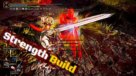 I changed my build to be more strength based | Elden Ring