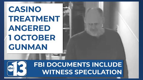 FBI witness speculated casino treatment angered 1 October shooter, interviews reveal