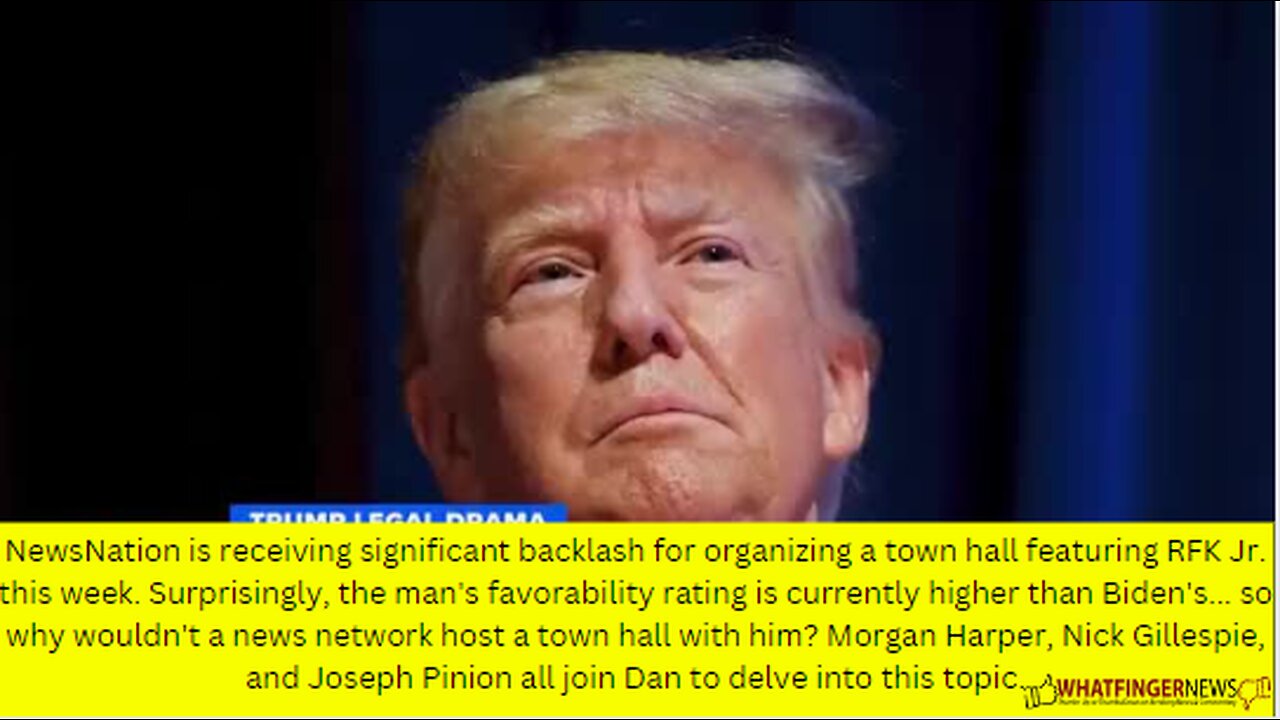 NewsNation is receiving significant backlash for organizing a town hall featuring RFK Jr. this week.