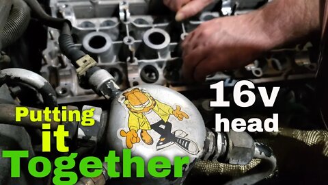 The Many Secrets to Assembly of a 16v head.