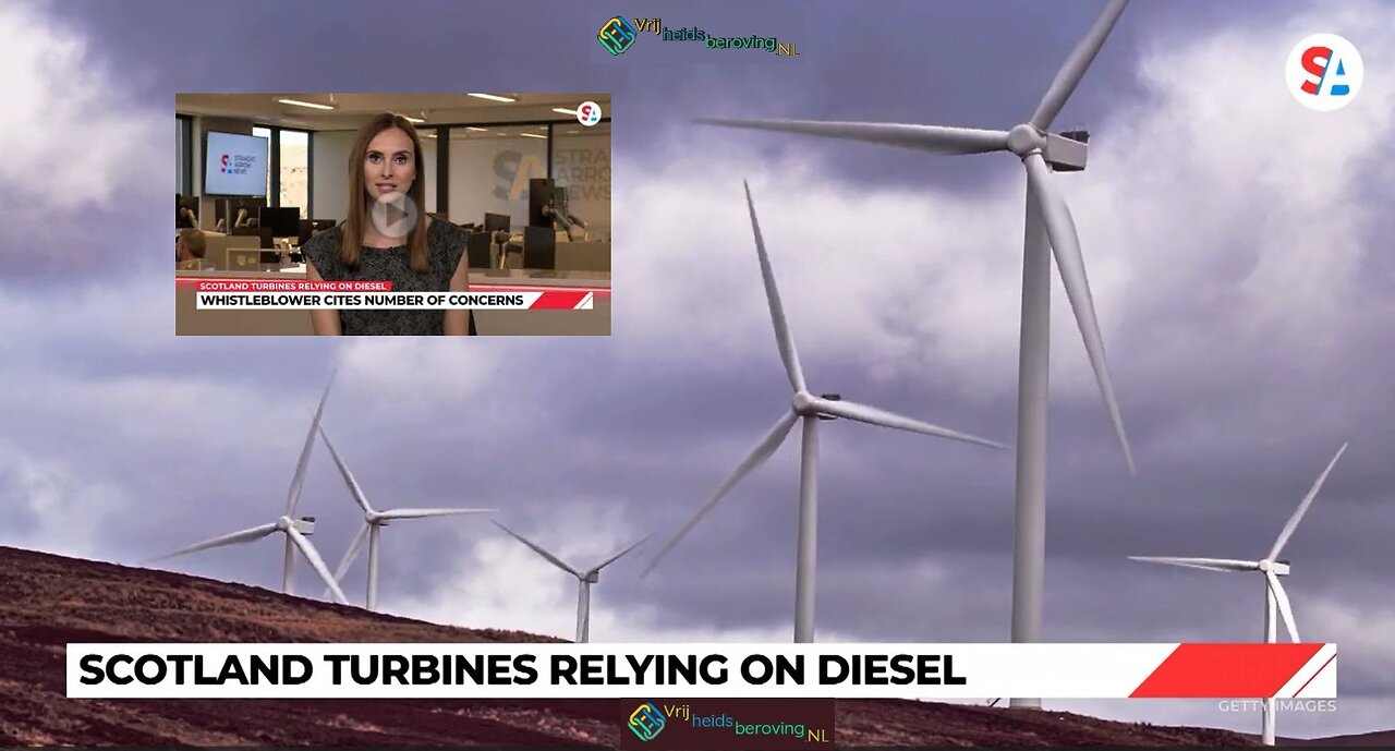 Klokkenluider legt dieselgebruik windturbines bloot.