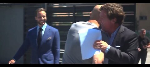 Tucker Carlson meeting Andrew Tate for the first time