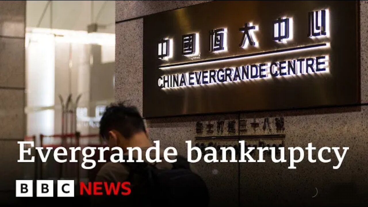 China property giant Evergrande files for US bankruptcy protection - BBC News
