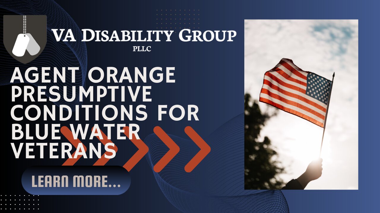Blue Water Veterans | Presumptive Agent Orange Conditions