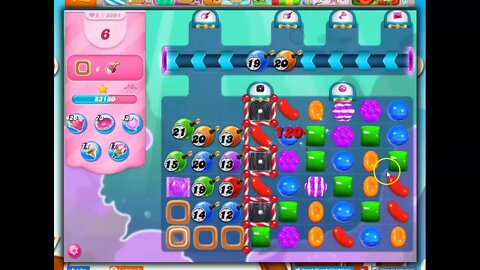 Candy Crush Level 3891 Talkthrough, 35 Moves 0 Boosters