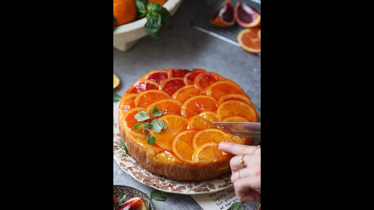 Ombré Citrus Cake
