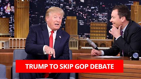 Trump to skip GOP debate in favor of Tucker Carlson interview
