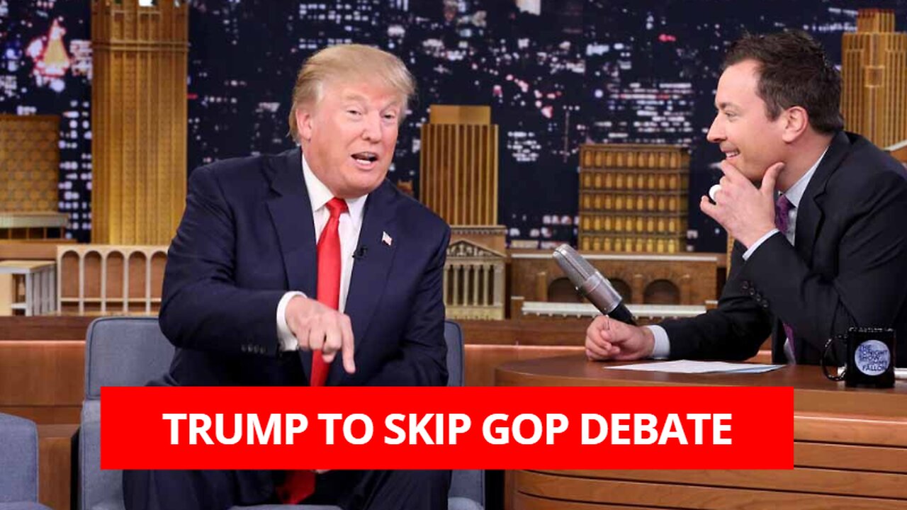 Trump to skip GOP debate in favor of Tucker Carlson interview