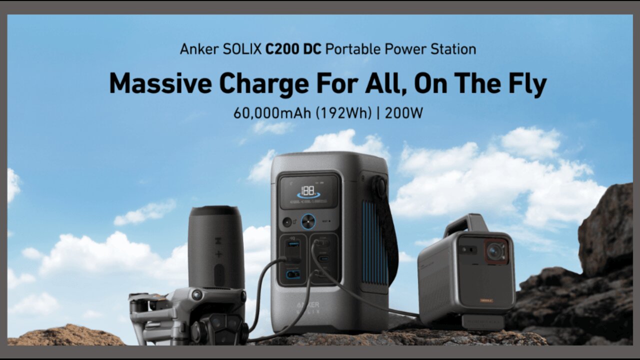 Anker SOLIX C200 DC Power Bank Station