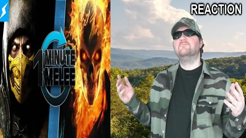 One Minute Melee - Scorpion Vs Ghost Rider (Mortal Kombat vs Marvel) REACTION!!! (BBT)