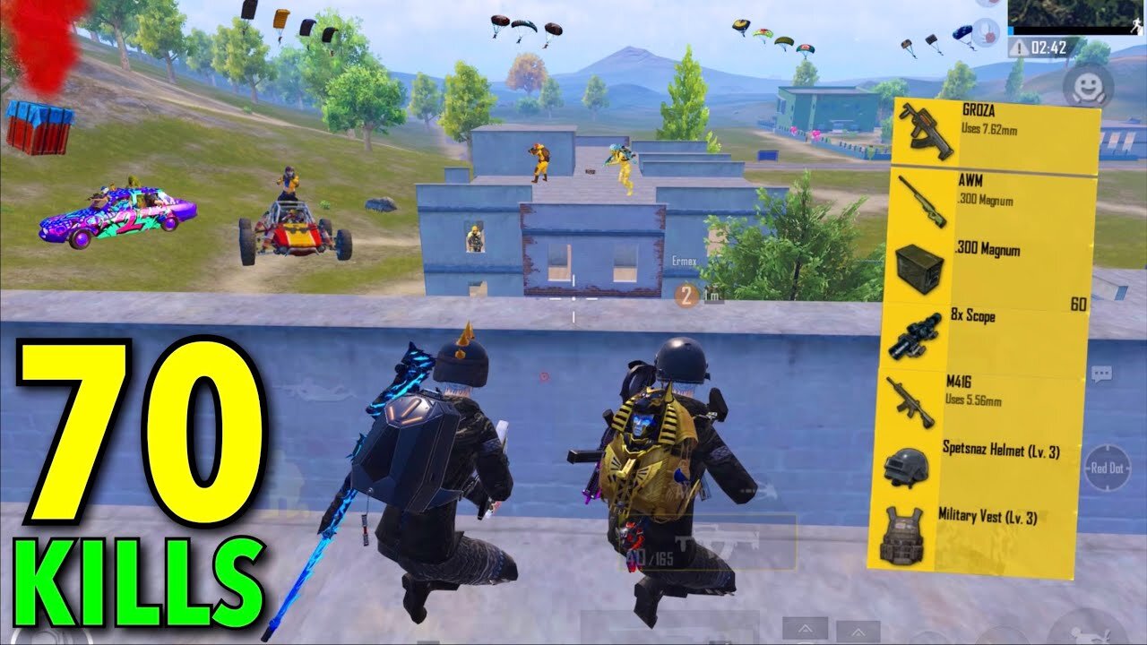 PUBG MOBILE 70 Kills😱MY BEST GAMEPLAY with DUO GODZILLA SET🔥PUBG Mobile