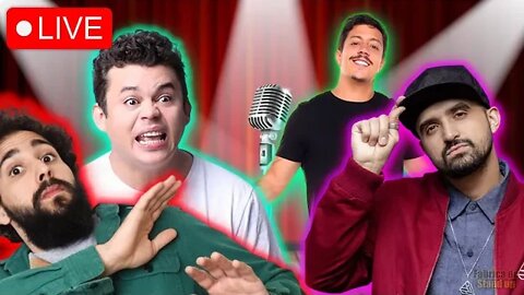 Live STAND UP COMEDY COM OS MELHORES COMEDIANTES - FÁBRICA DE STAND UP