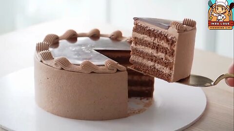 Chocolate Whipped Cream Yammy Health_Fitness sweet Best Cake. #indulovecooking