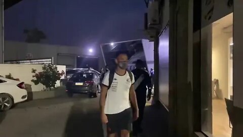 Time do Vasco chegando em São Januário para enfrentar o Fluminense