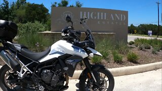 Highland Estates Community Motorcycle Tour, Bulverde Tx