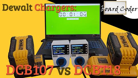 Dewalt chargers: DCB107 vs DCB118