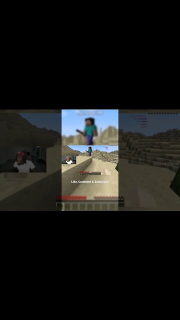 Always gotta keep ya head on a swivel, even the homie play too much. 🤣 #shorts #minecraft #kaicenat