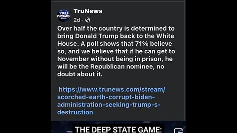 Captioned - The Deep State Game