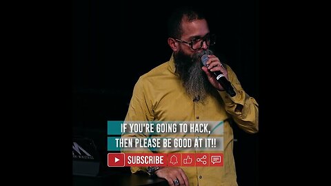 If You're Going To Hack, Then Please Be Good At It!