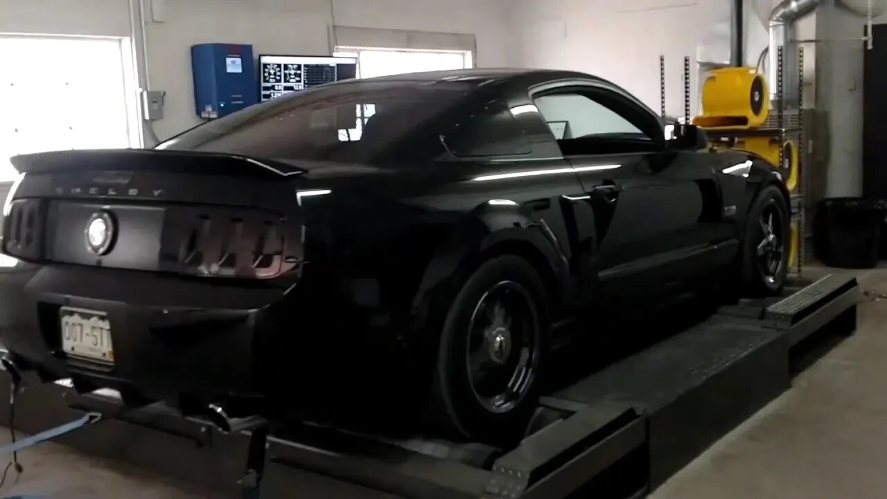 Supercharged Shelby Dyno Tune