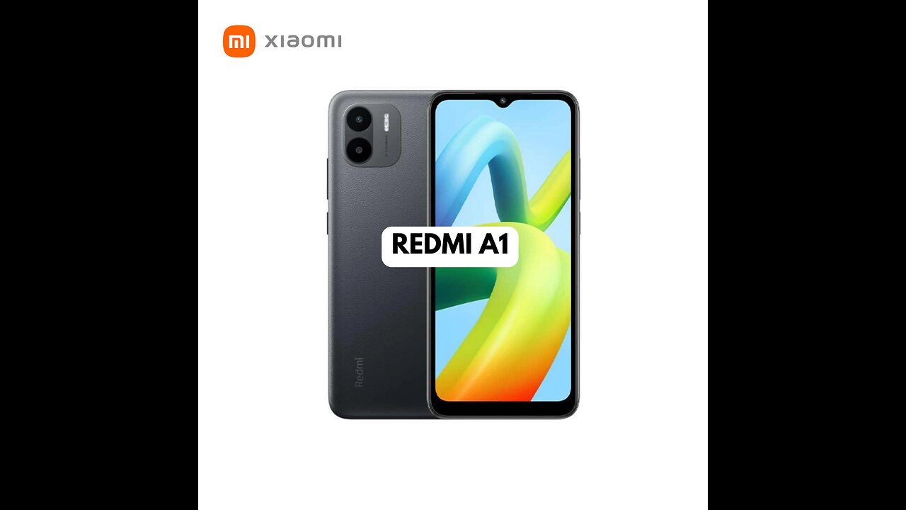 Xiaomi Redmi A1 Black in 360º no edtis!