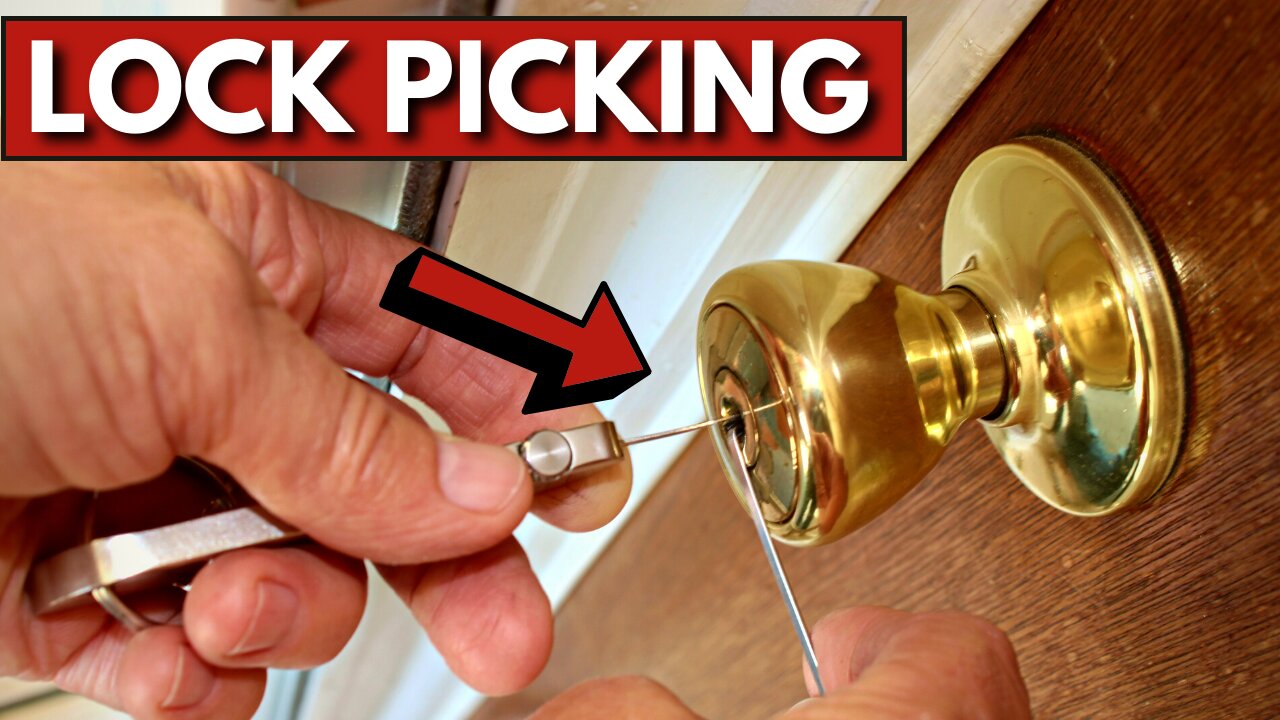 How to Pick a Lock in 30 Seconds | Lock Picking Tutorial by Jason Hanson