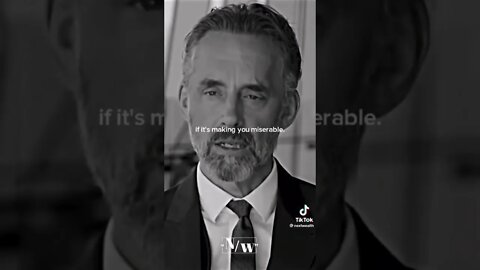 Stop doing things that make you miserable! #jordanpeterson #affiliate #entrepreneur #quityour9to5