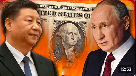 Putin and China just scored a DEVASTATING blow to the U.S. Dollar; buckle up! | Redacted News