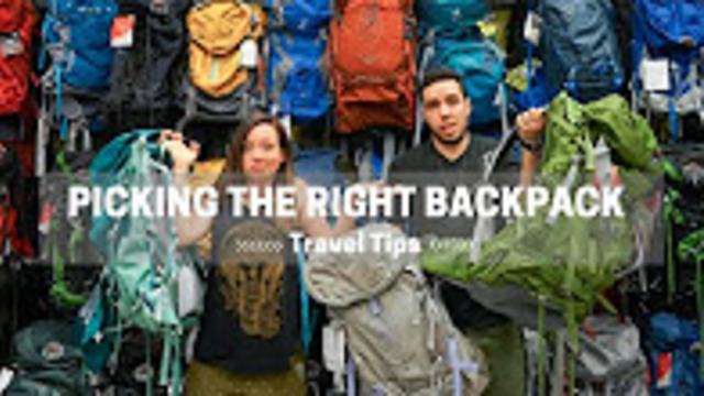 How to pick the right travel backpack