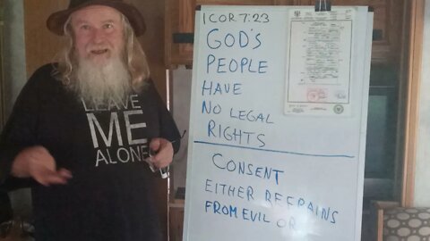 365-921 part one; God's people have no legal rights