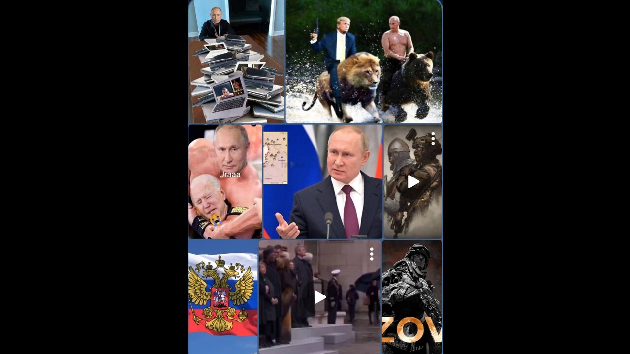 PRESIDENT PUTIN - COMMANDER IN CHIEF, deNAZIfication HERO and SATANIC ELITE ELIMINATOR