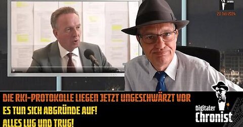 Die RKI-Protokolle liegen jetzt ungeschwärzt vor - Es tun sich Abgründe auf! Alles Lug und Trug!