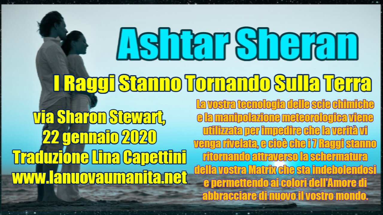 Ashtar Sheran via Sharon Stewart, 22 gennaio 2020