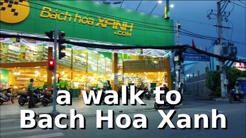 a walk to Bach Hoa (mini-supermarket) - to buy the wrong potatoes.