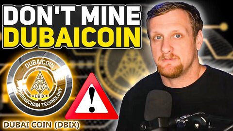 Don't Mine DubaiCoin | DBIX