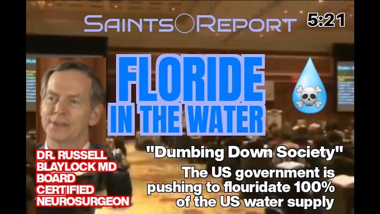 2841. ⚠️THEY'RE POISONING THE US WATER SUPPLY⚠️