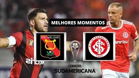 MELHORES MOMENTOS ENTRE INTERNACIONAL X MELGAR PELA SUL-AMERICANA, CONFIRA O MELHOR DA PARTIDA