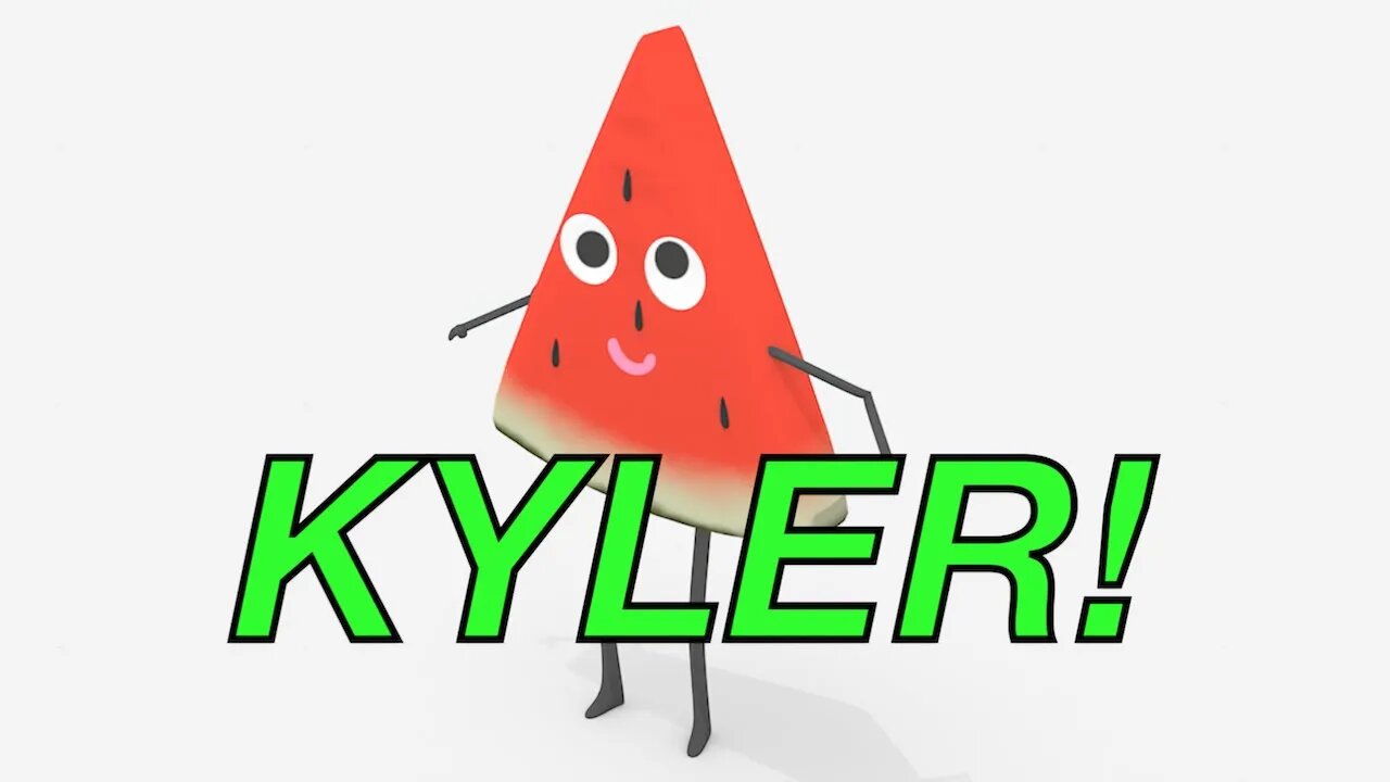 Happy Birthday KYLER! - WATERMELON Birthday Song