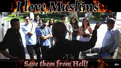 I LOVE MUSLIMS./BALBOA PARK