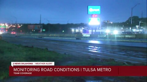Monitoring road conditions near 75 and I44