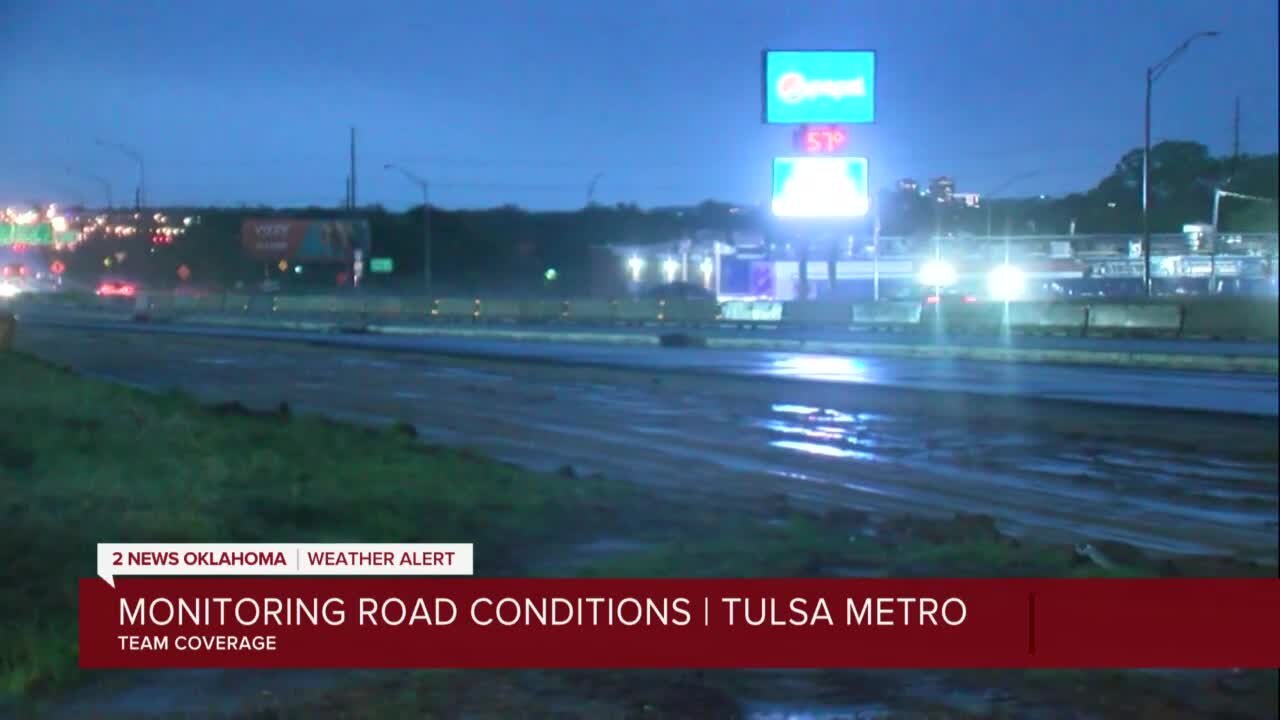 Monitoring road conditions near 75 and I44